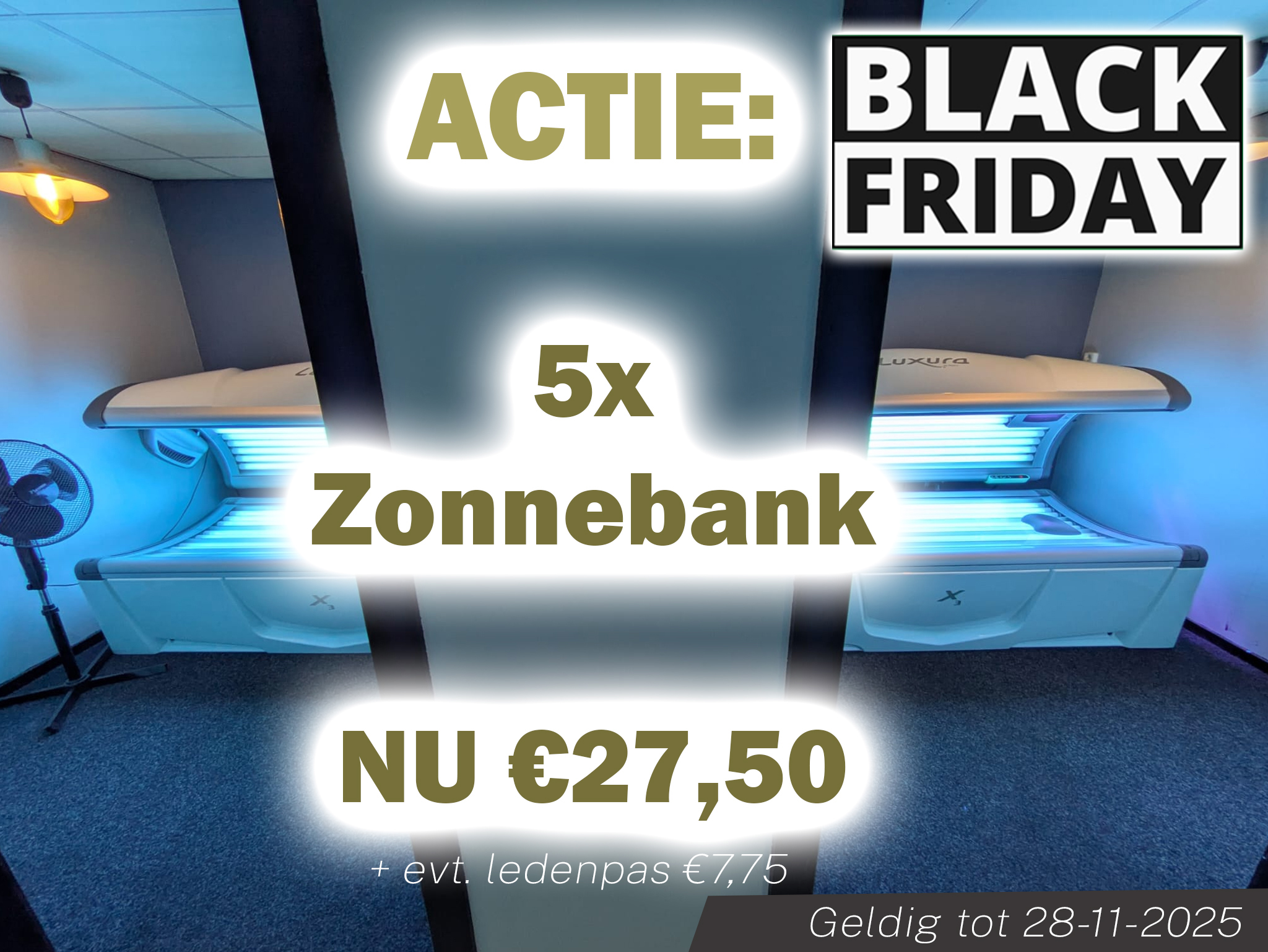 BLACK FRIDAY | 5x zonnebank voor slechts €27,50 !!