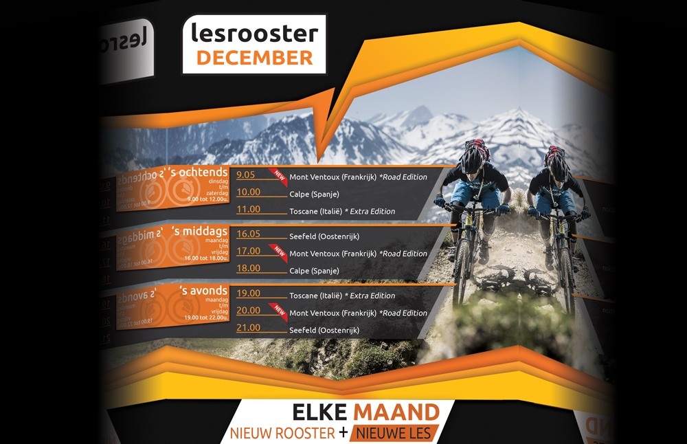 Indoor Cycling December: Mont Ventoux Road Editie (Frankrijk)