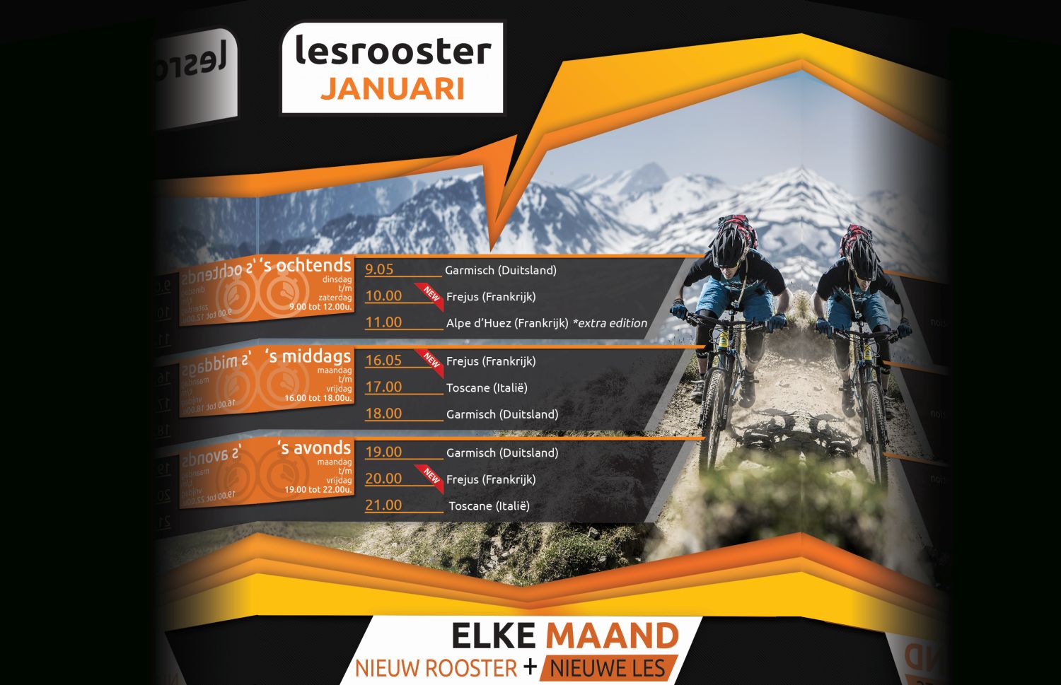 UIC lesrooster januari 2025 1